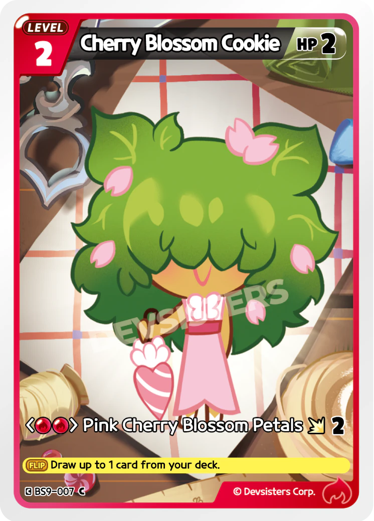 Cherry Blossom Cookie #BS9-007@1