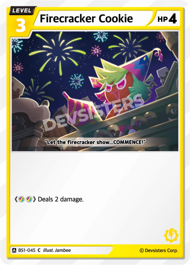 Firecracker Cookie #BS1-045