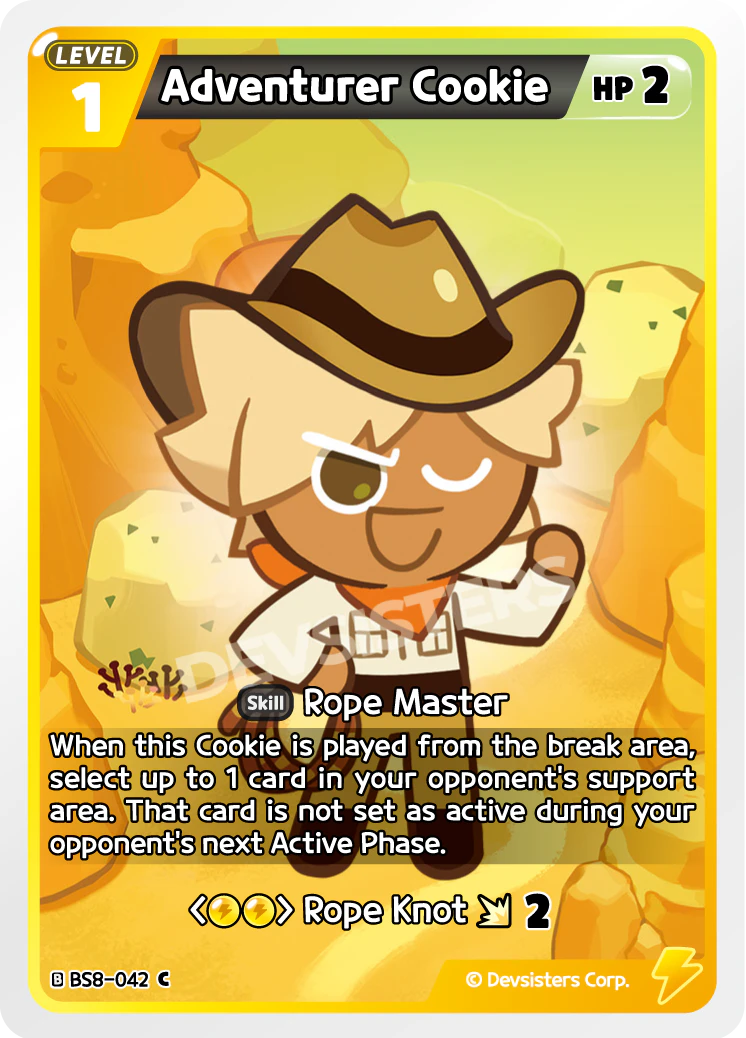 Adventurer Cookie #BS8-042