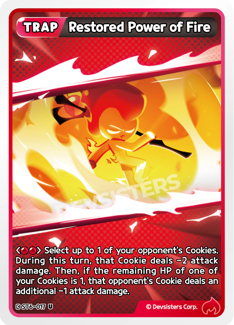 Restored Power of Fire #ST6-017