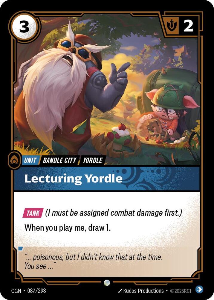 Lecturing Yordle #087/298