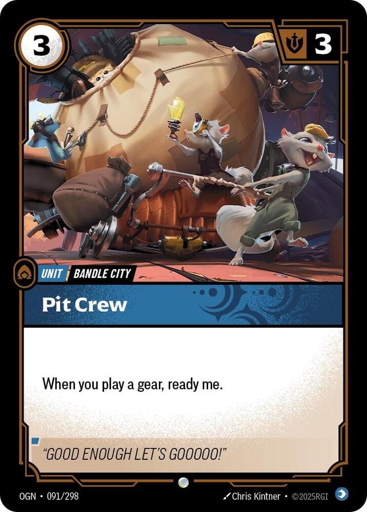 Pit Crew #091/298