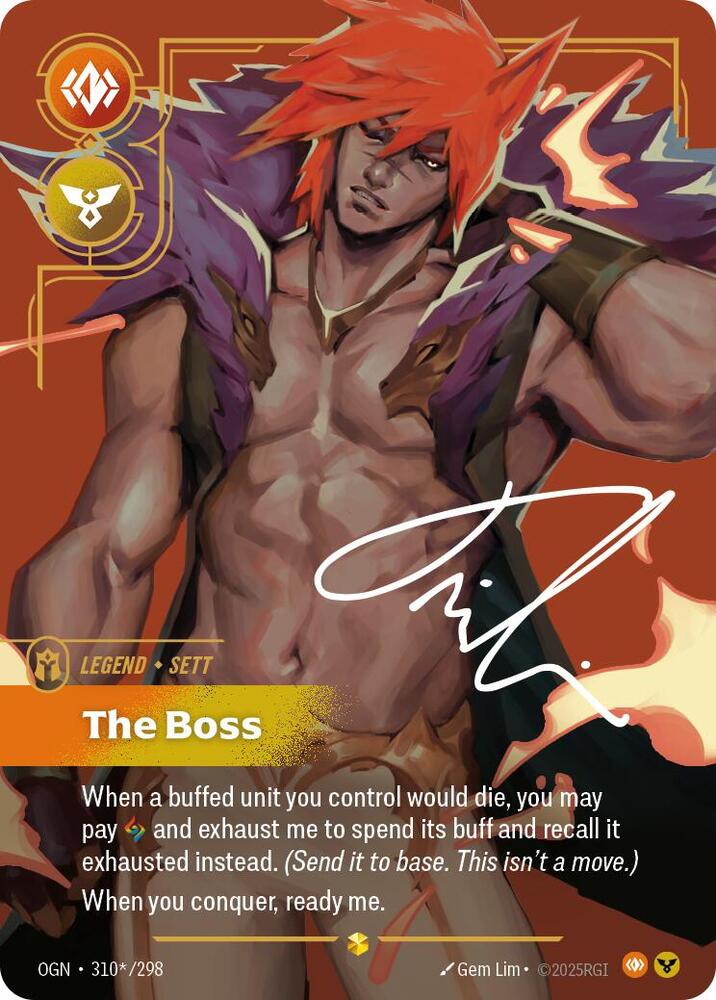Sett - The Boss (Signature) #310*/298