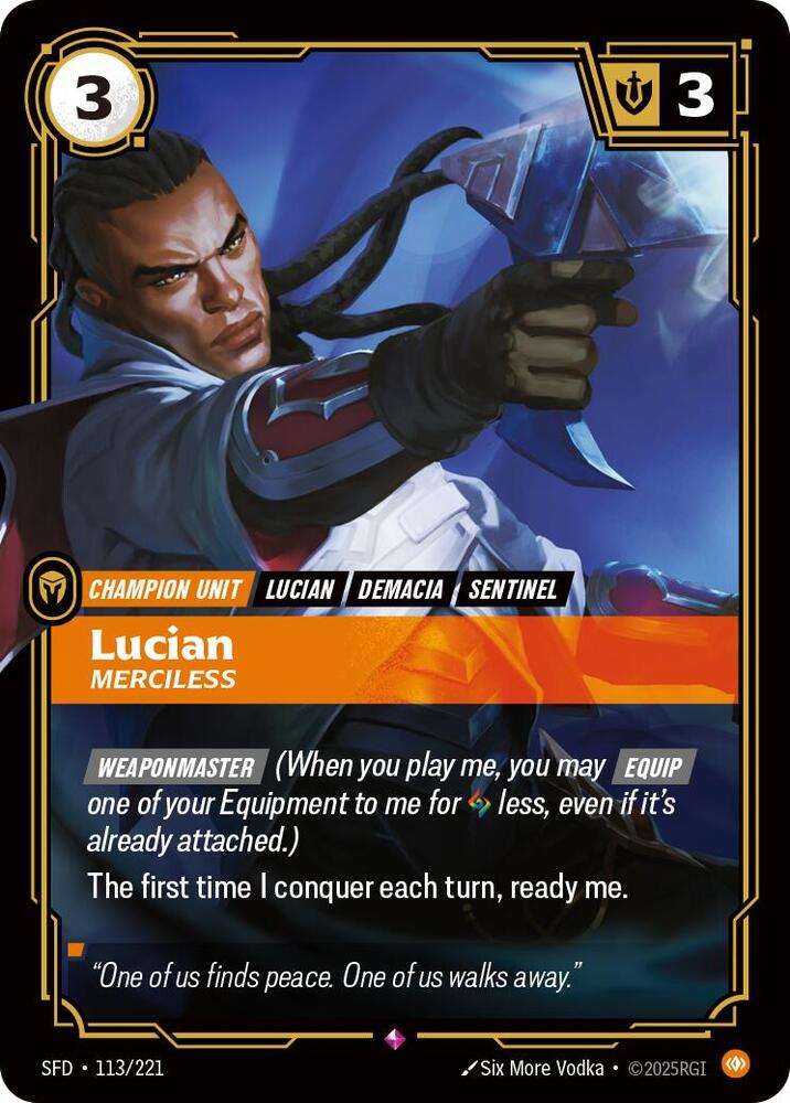Lucian - Merciless #113/221