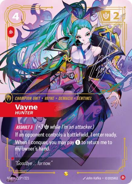 Vayne - Hunter (Signature) #223*/221