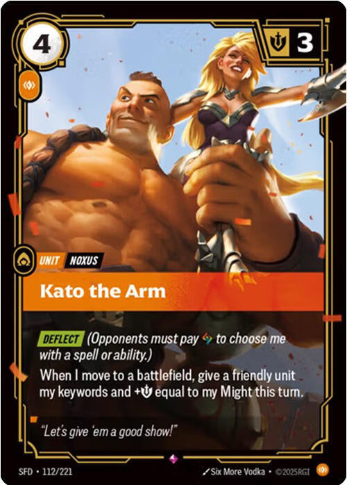 Kato the Arm #112/221