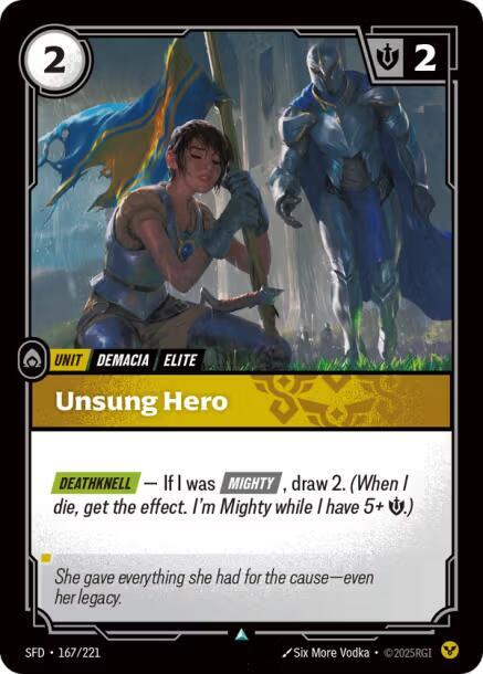 Unsung Hero #167/221