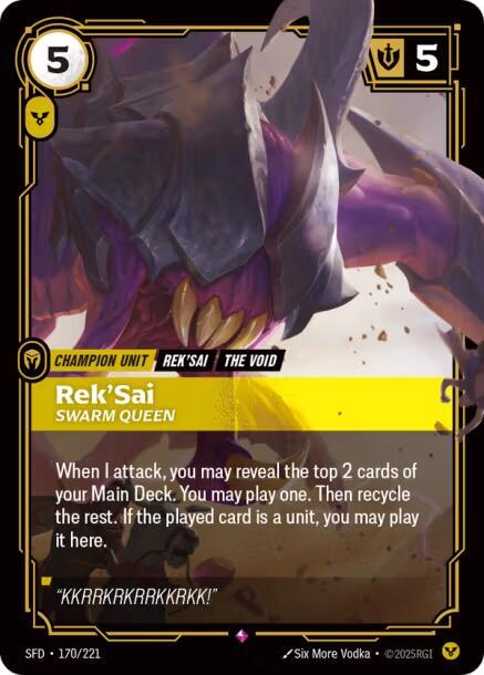 Rek'Sai - Swarm Queen #170/221