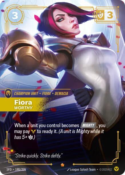 Fiora - Worthy #180/221