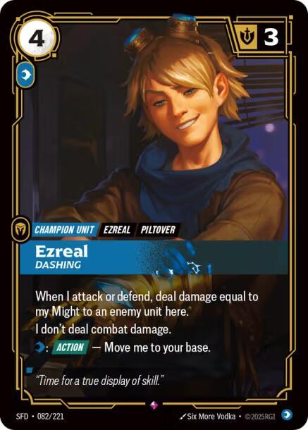 Ezreal - Dashing #082/221