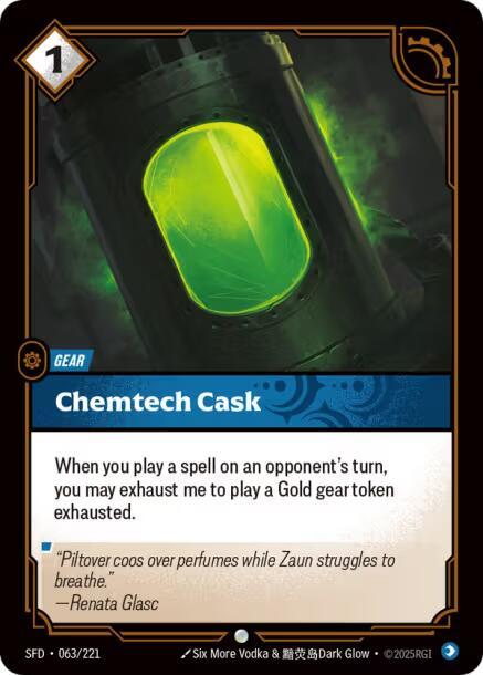 Chemtech Cask #063/221