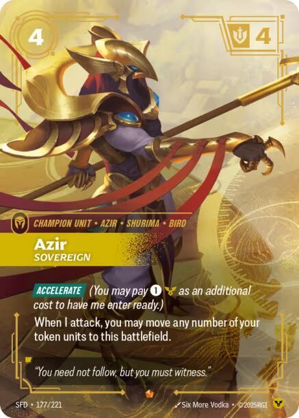 Azir - Sovereign #177/221