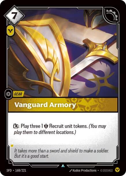 Vanguard Armory #168/221
