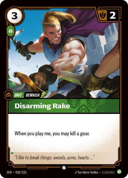 Disarming Rake #032/221