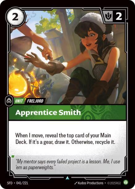 Apprentice Smith #041/221