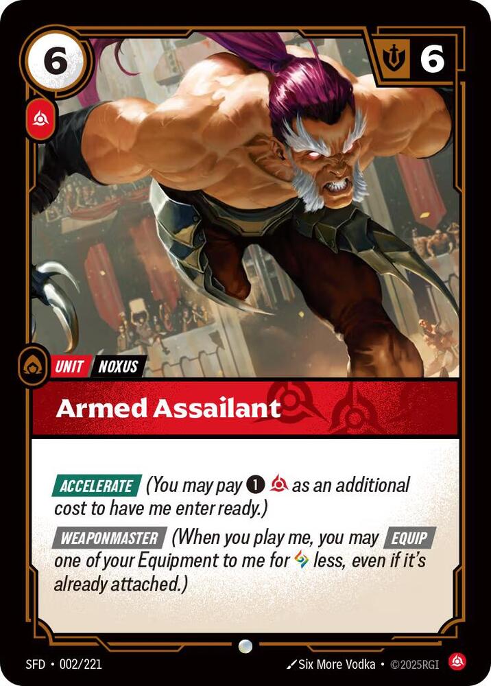 Armed Assailant #002/221