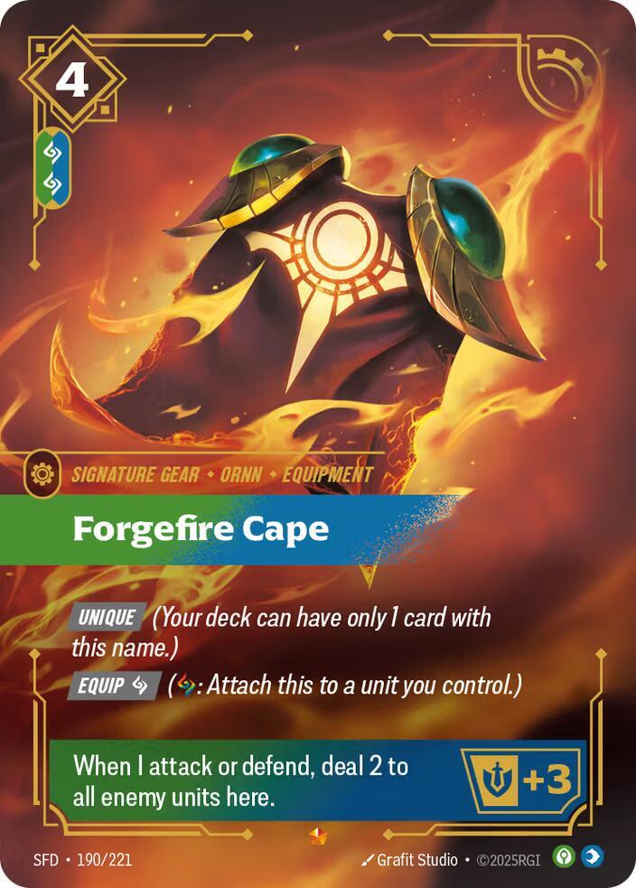 Forgefire Cape #190/221