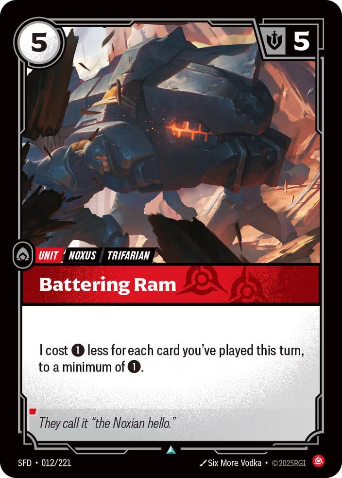 Battering Ram #012/221