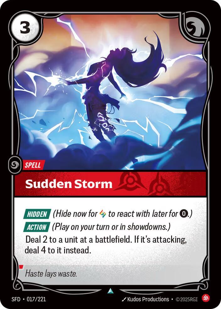 Sudden Storm #017/221