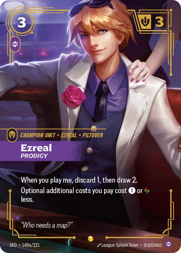 Ezreal - Prodigy (Alternate Art) #149a/221