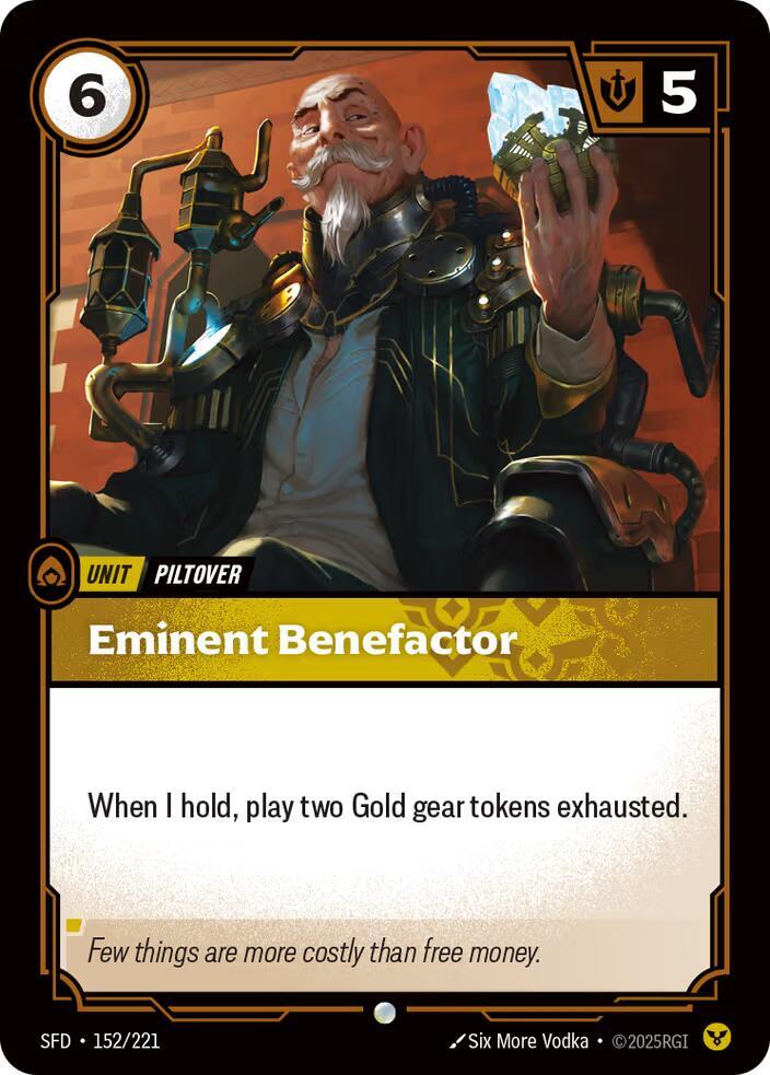Eminent Benefactor #152/221