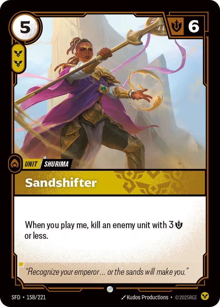 Sandshifter #158/221