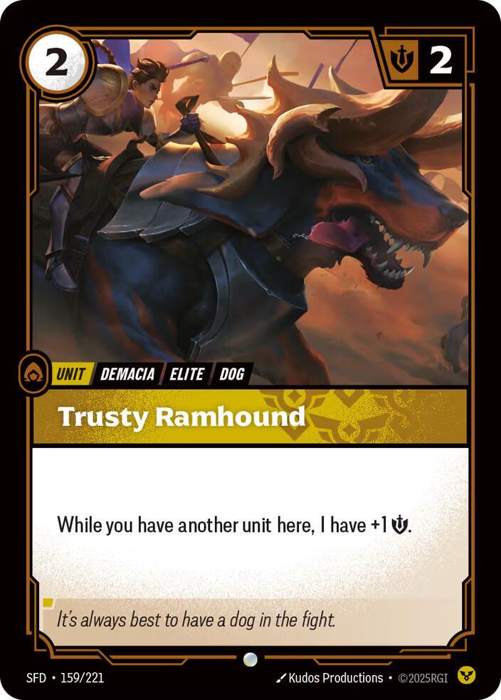 Trusty Ramhound #159/221