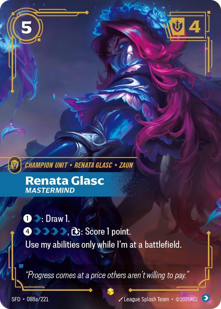 Renata Glasc - Mastermind (Alternate Art) #088a/221