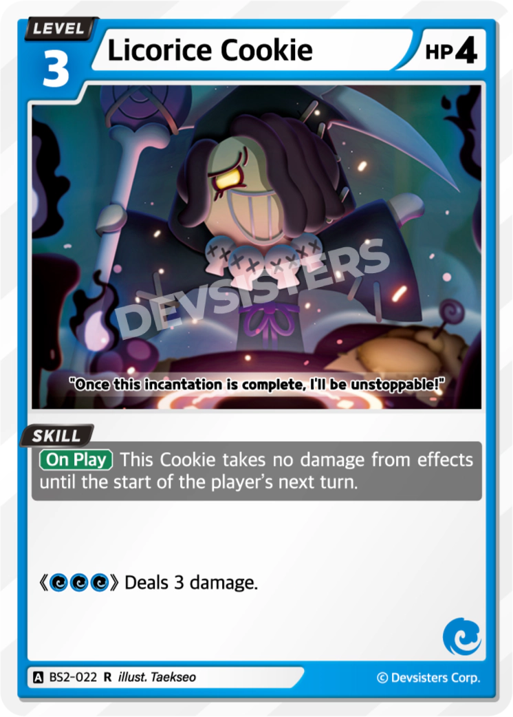 Licorice Cookie #BS2-022