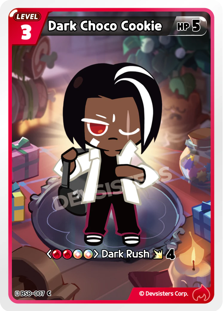 Dark Choco Cookie #BS8-007