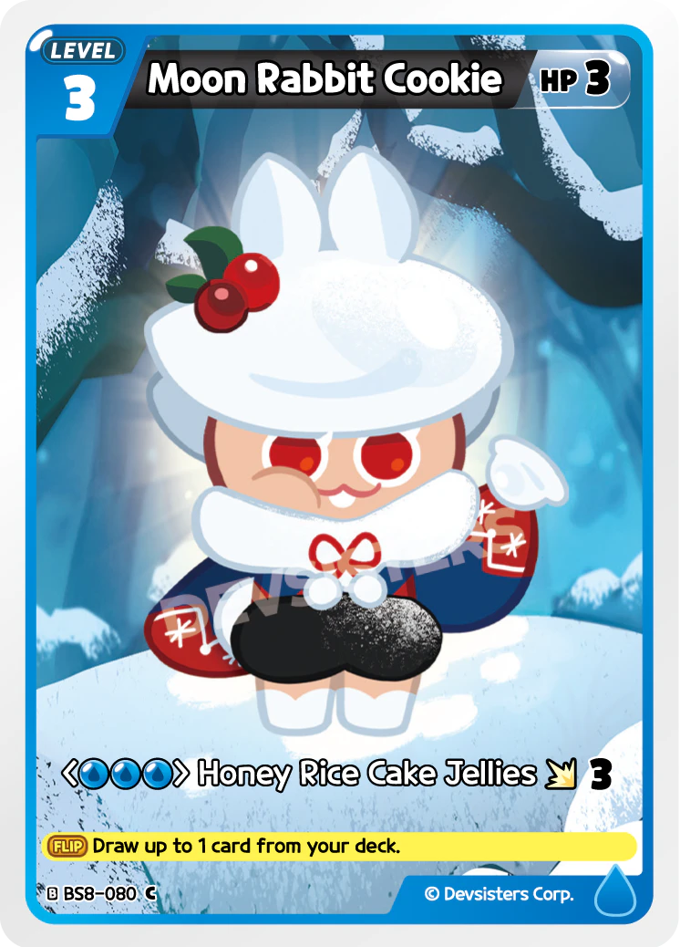 Moon Rabbit Cookie #BS8-080
