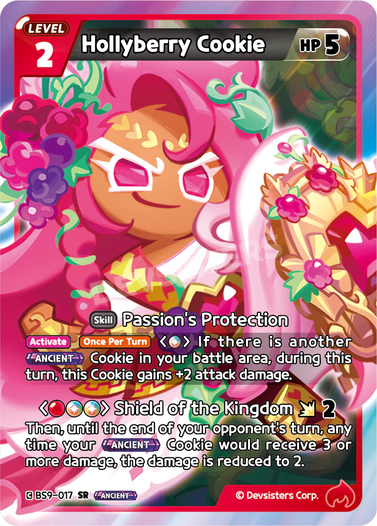 Hollyberry Cookie #BS9-017