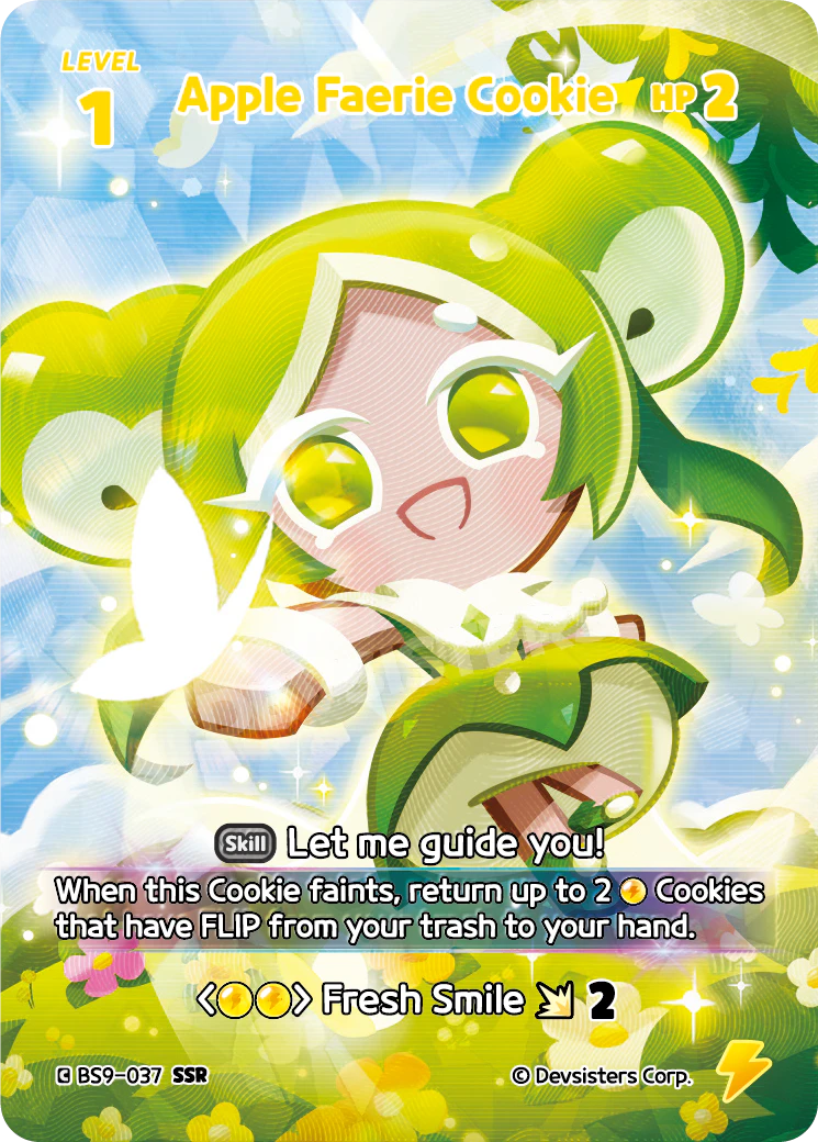 Apple Faerie Cookie #BS9-037@1