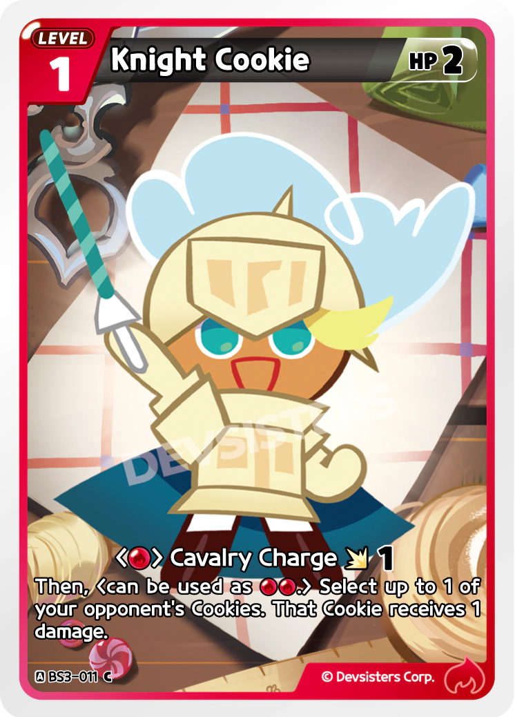 Knight Cookie #BS3-011