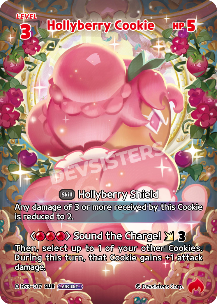 Hollyberry Cookie #BS3-017@1