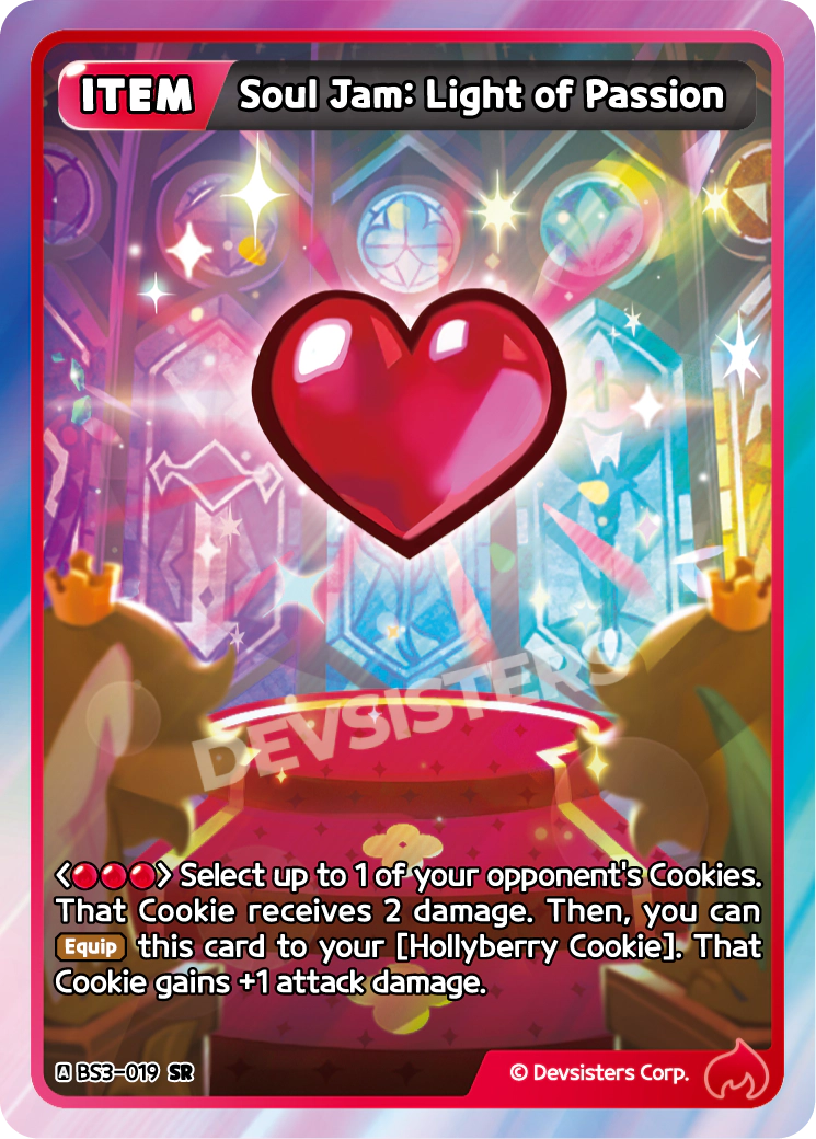 Soul Jam: Light of Passion #BS3-019