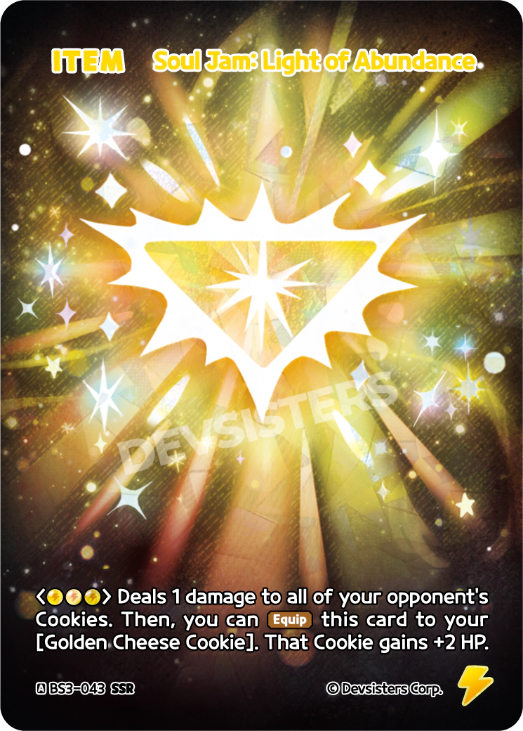Soul Jam: Light of Abundance #BS3-043@1