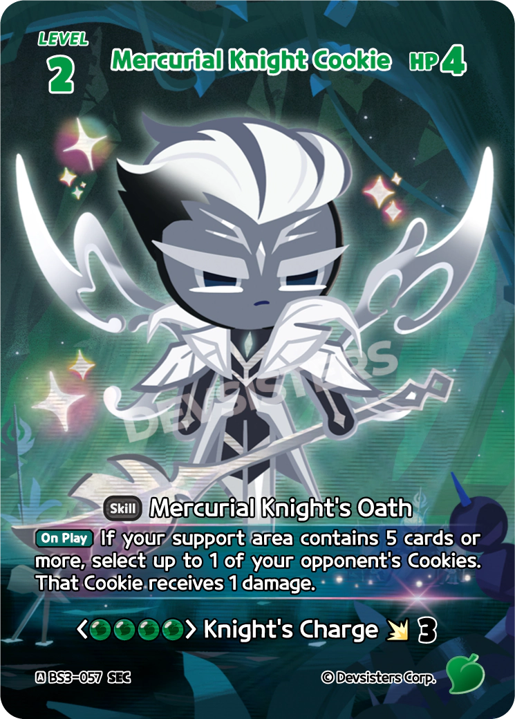 Mercurial Knight Cookie #BS3-057@1