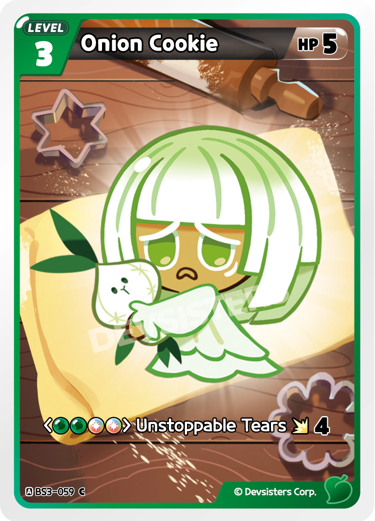 Onion Cookie #BS3-059
