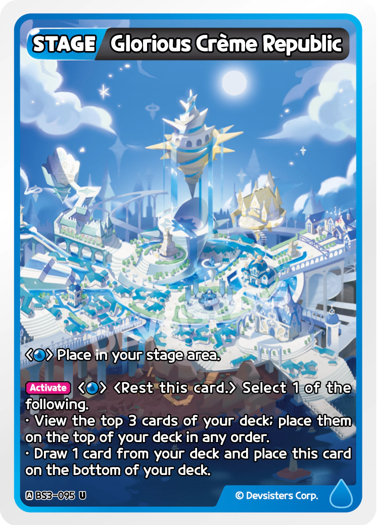 Glorious Crème Republic #BS3-095