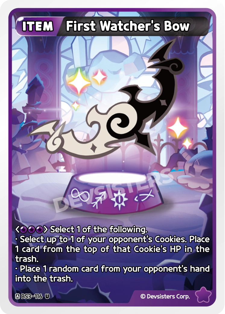 First Watcher's Bow #BS3-116