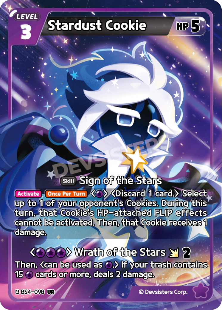 Stardust Cookie #BS4-098