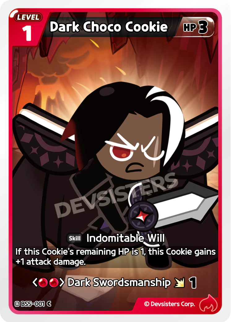 Dark Choco Cookie #BS5-001
