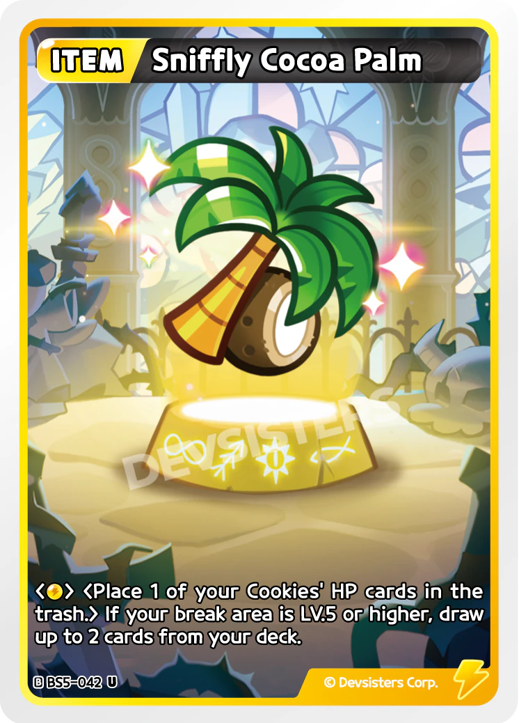 Sniffly Cocoa Palm #BS5-042