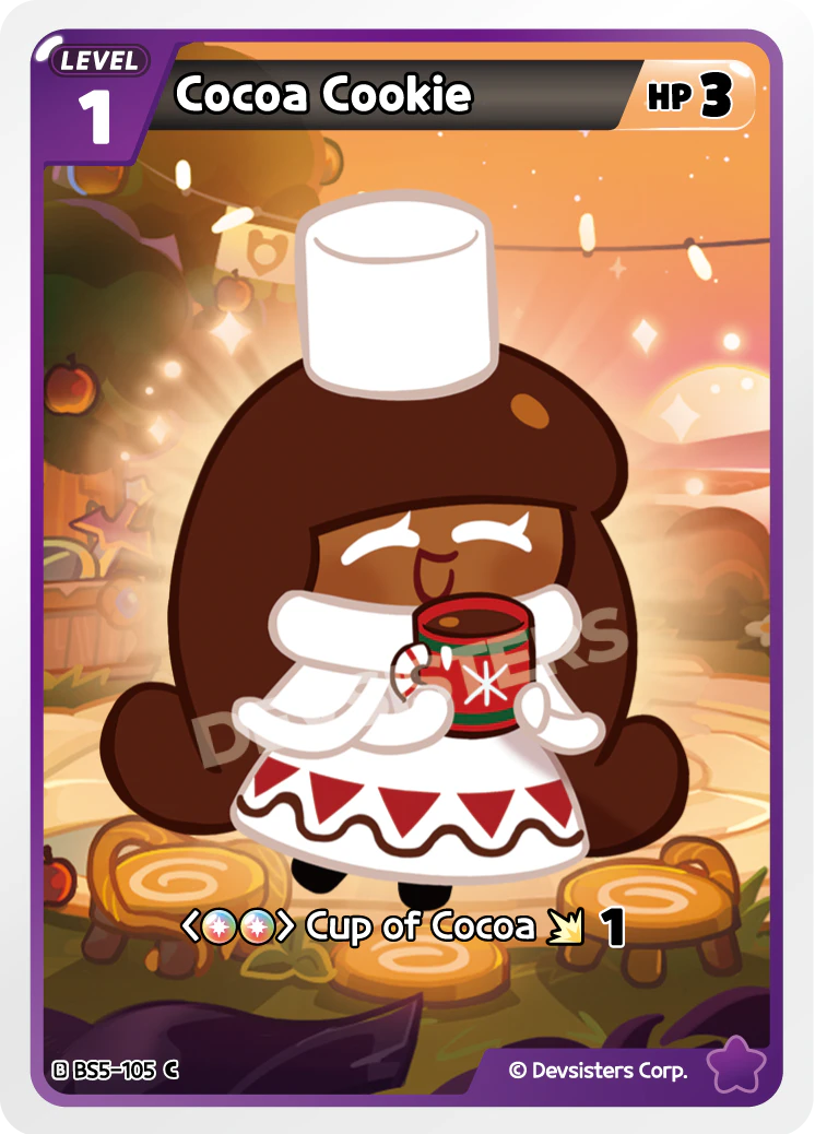 Cocoa Cookie #BS5-105