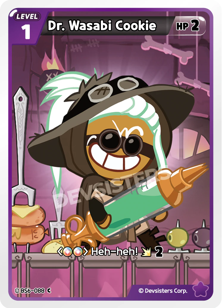 Dr. Wasabi Cookie #BS6-088