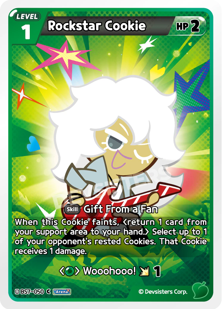 Rockstar Cookie #BS7-050