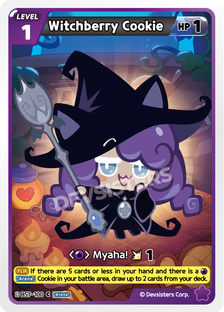 Witchberry Cookie #BS7-100