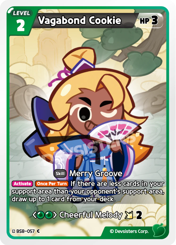 Vagabond Cookie #BS8-057