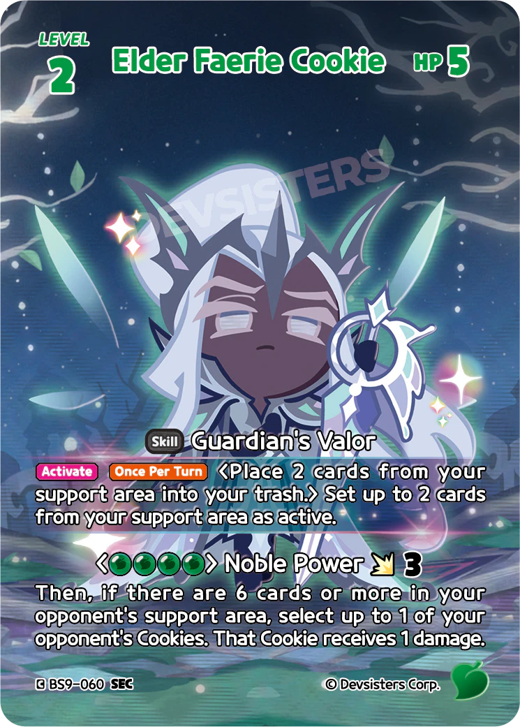 Elder Faerie Cookie #BS9-060@2